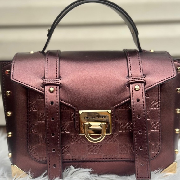 COPY - Michael Kors Manhattan satchel medium satchel crossbody - Picture 5 of 10